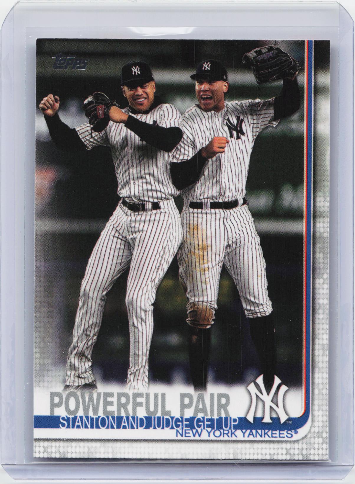 2019 Topps #444 Powerful Pair