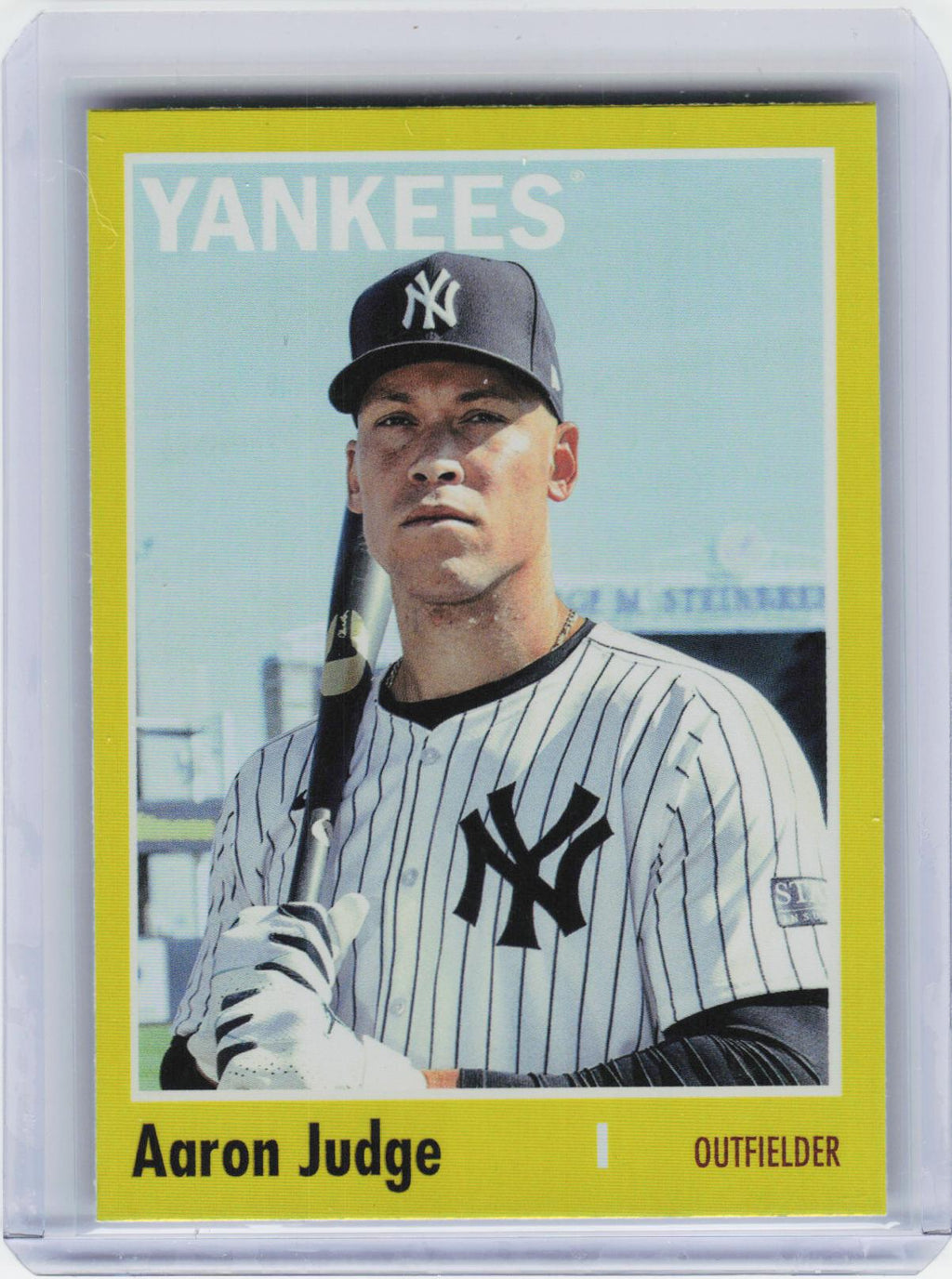 2024 Topps Archives #162 Aaron Judge Yellow Foilboard