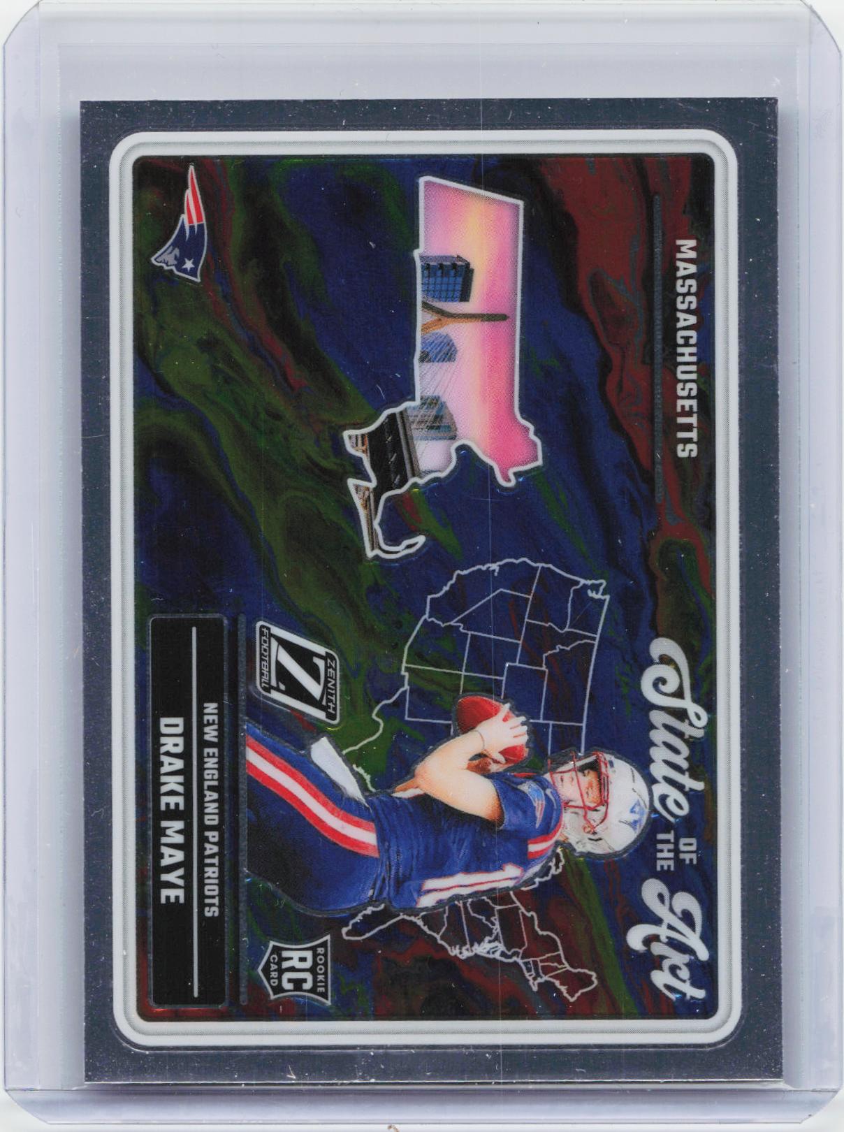 2024 Panini Zenith #18 Drake Maye State of the Art