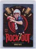 2024 Panini Absolute #RO-DME Drake Maye Rock Out