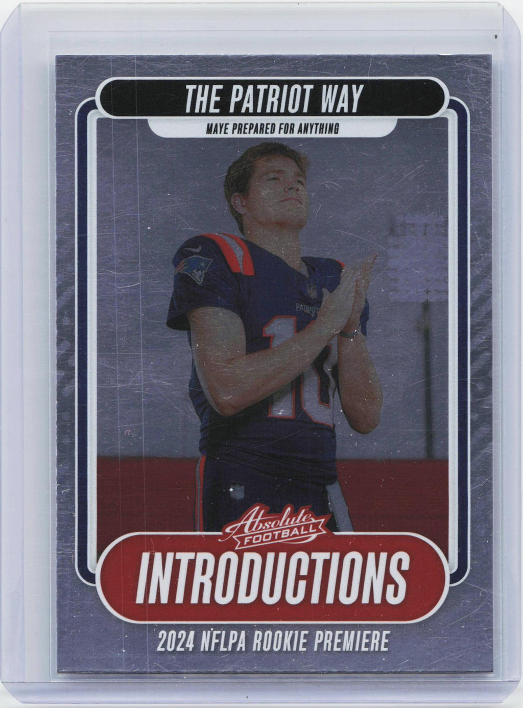 2024 Panini Absolute #I-DME Drake Maye Introductions