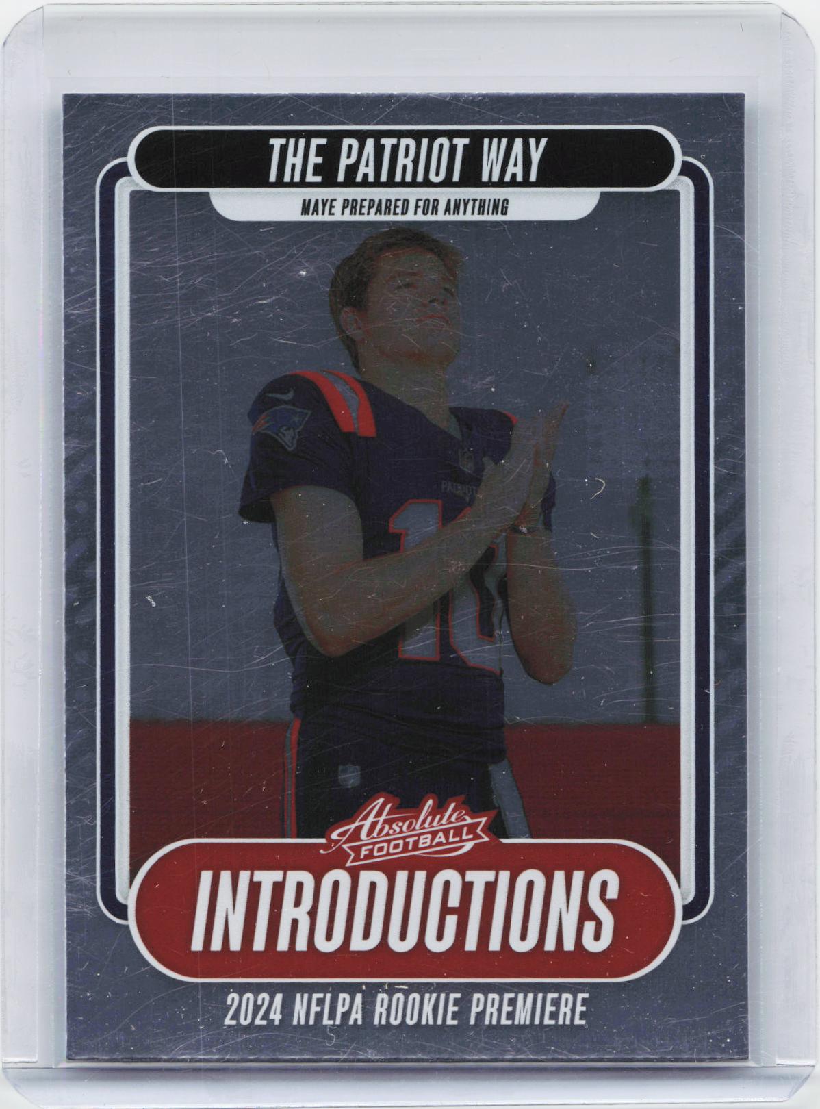 2024 Panini Absolute #I-DME Drake Maye Introductions