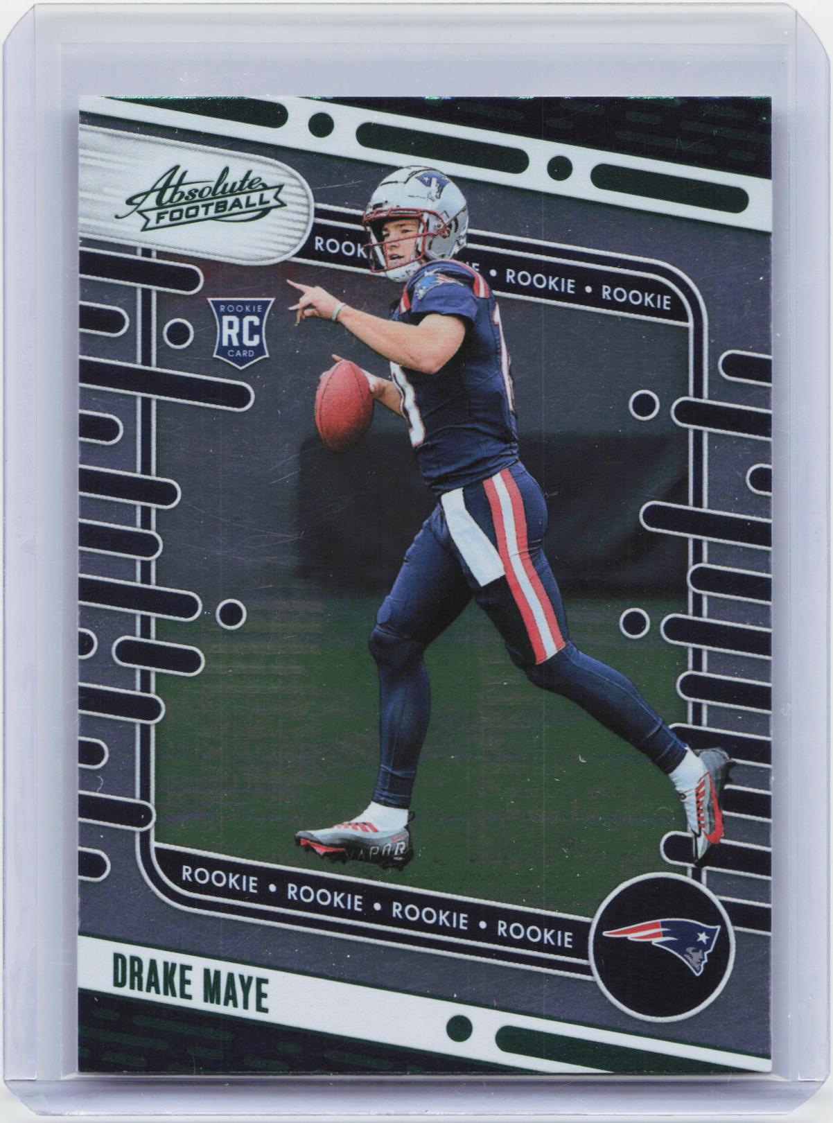 2024 Panini Absolute #103 Drake Maye Green