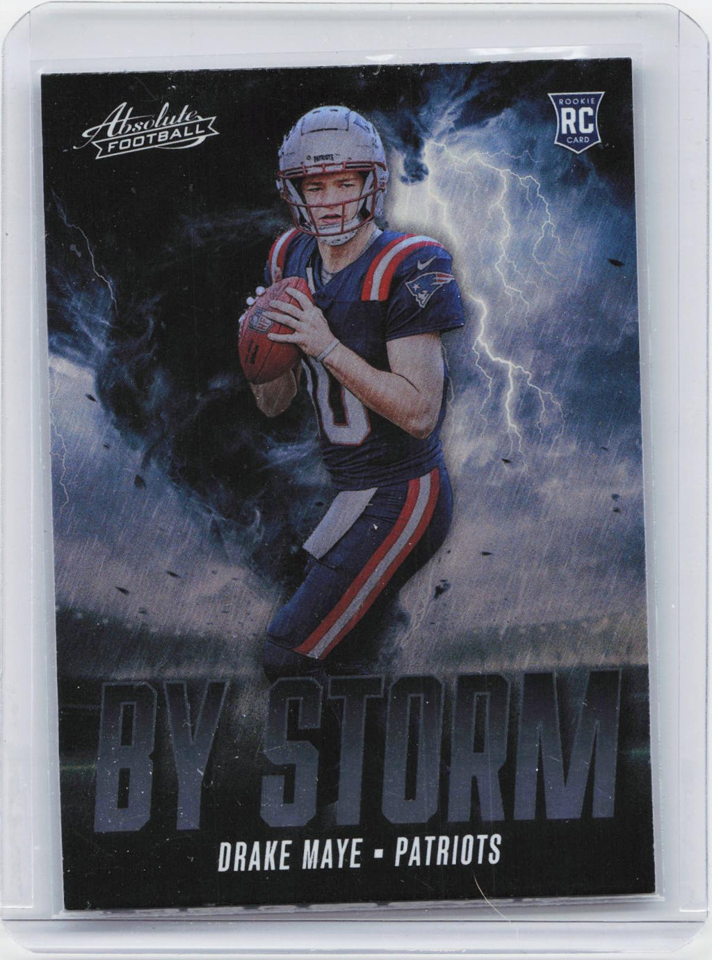 2024 Panini Absolute #BS-DME Drake Maye By Storm