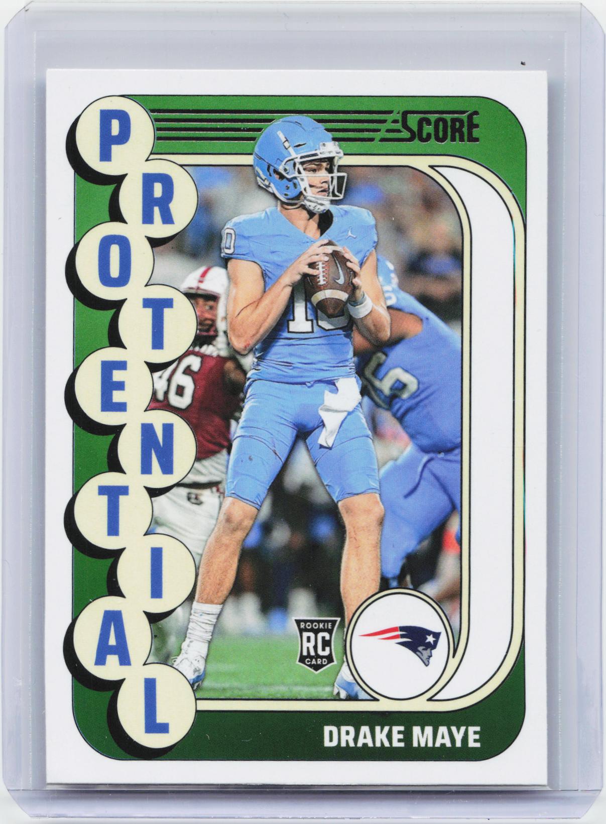 2024 Score #2 Drake Maye Protential