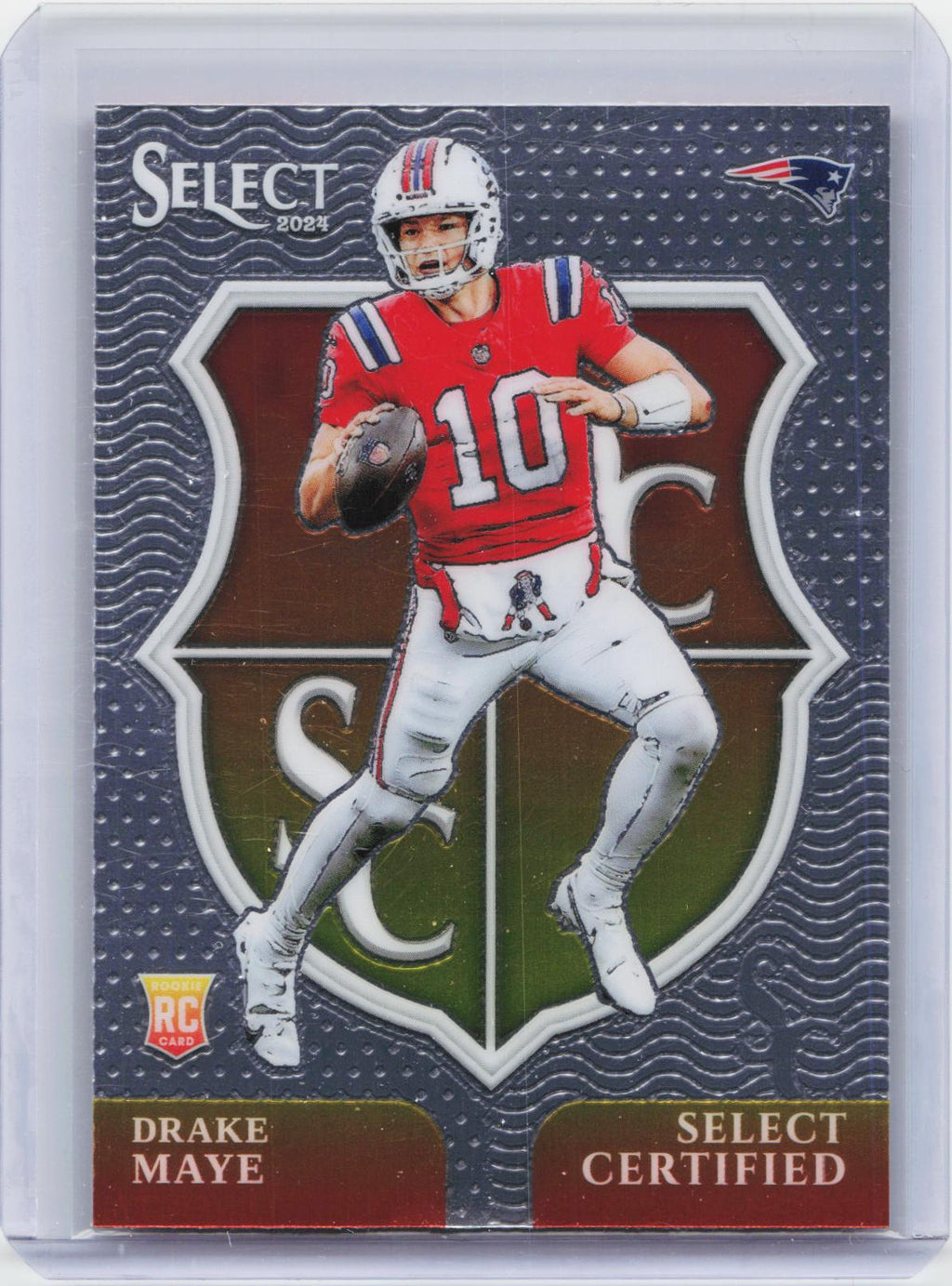 2024 Panini Select #3 Drake Maye Select Certified Rookies