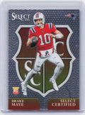 2024 Panini Select #3 Drake Maye Select Certified Rookies
