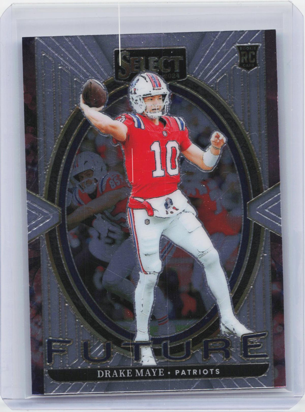 2024 Panini Select #5 Drake Maye Select Future Prizm