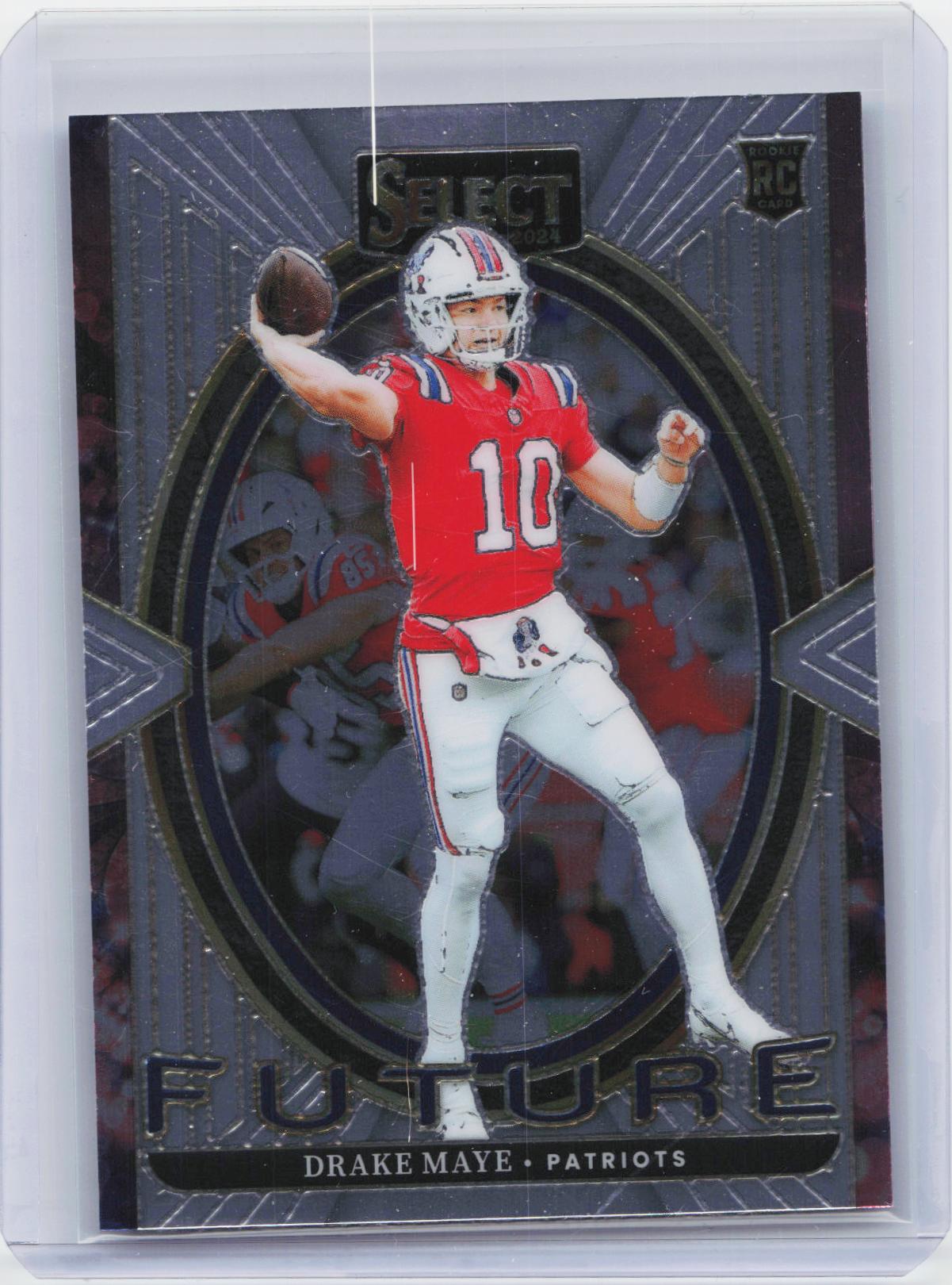 2024 Panini Select #5 Drake Maye Select Future Prizm
