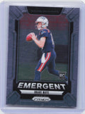 2024 Panini Prizm #4 Drake Maye Emergent
