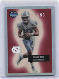 2023 Bowman University Chrome #55BF-17 Drake Maye 1955 Bowman Football