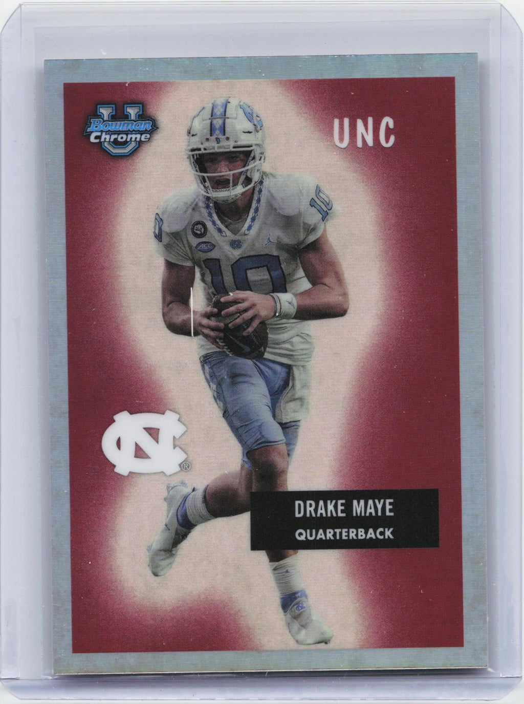 2023 Bowman University Chrome #55BF-17 Drake Maye 1955 Bowman Football