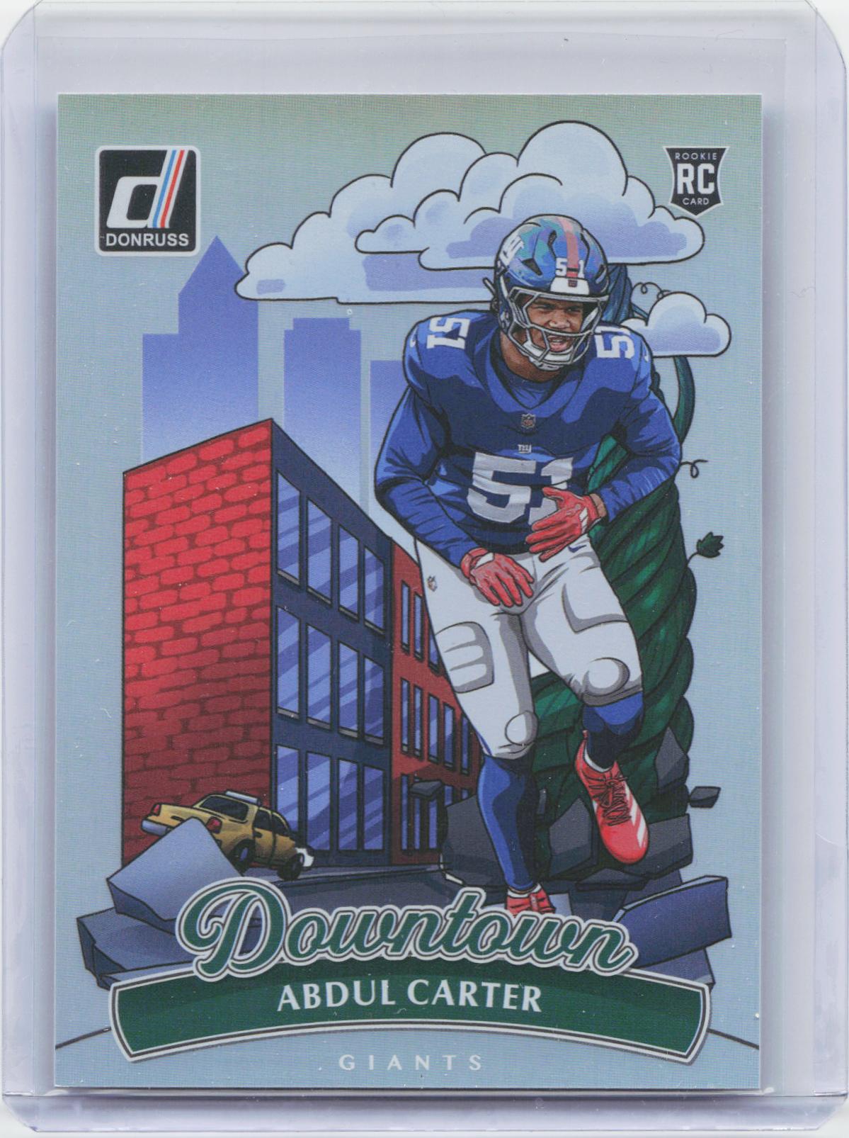 2025 Donruss #20 Abdul Carter Downtown!
