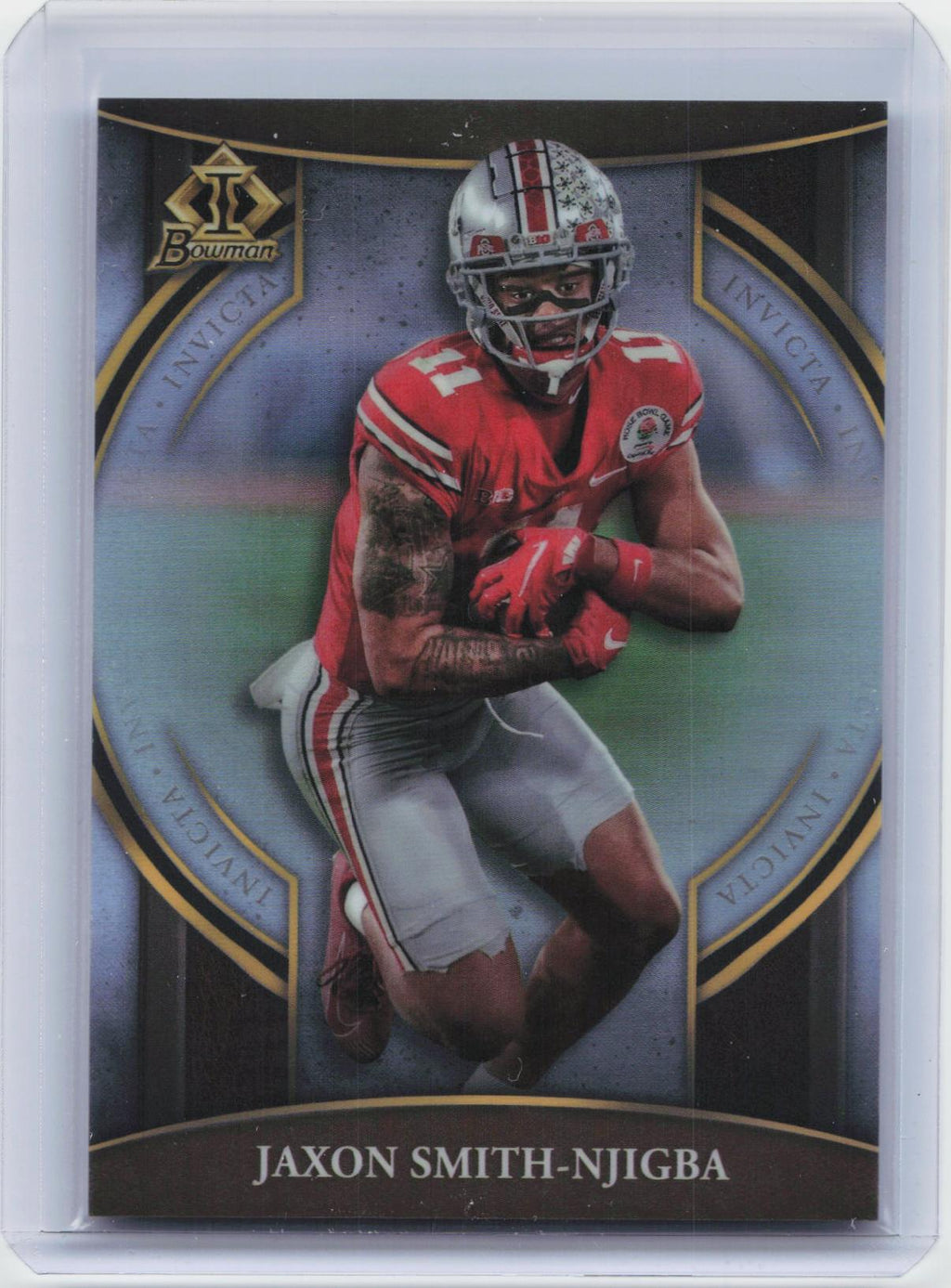 2022 Bowman University Chrome #BI-11 Jaxon Smith-Njigba Invicta