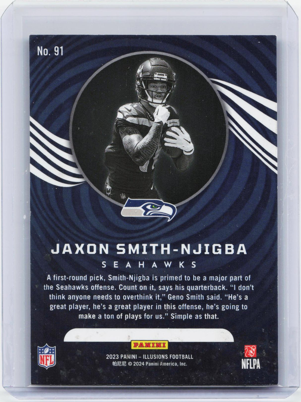 2023 Panini Illusions #91 Jaxon Smith-Njigba Retail