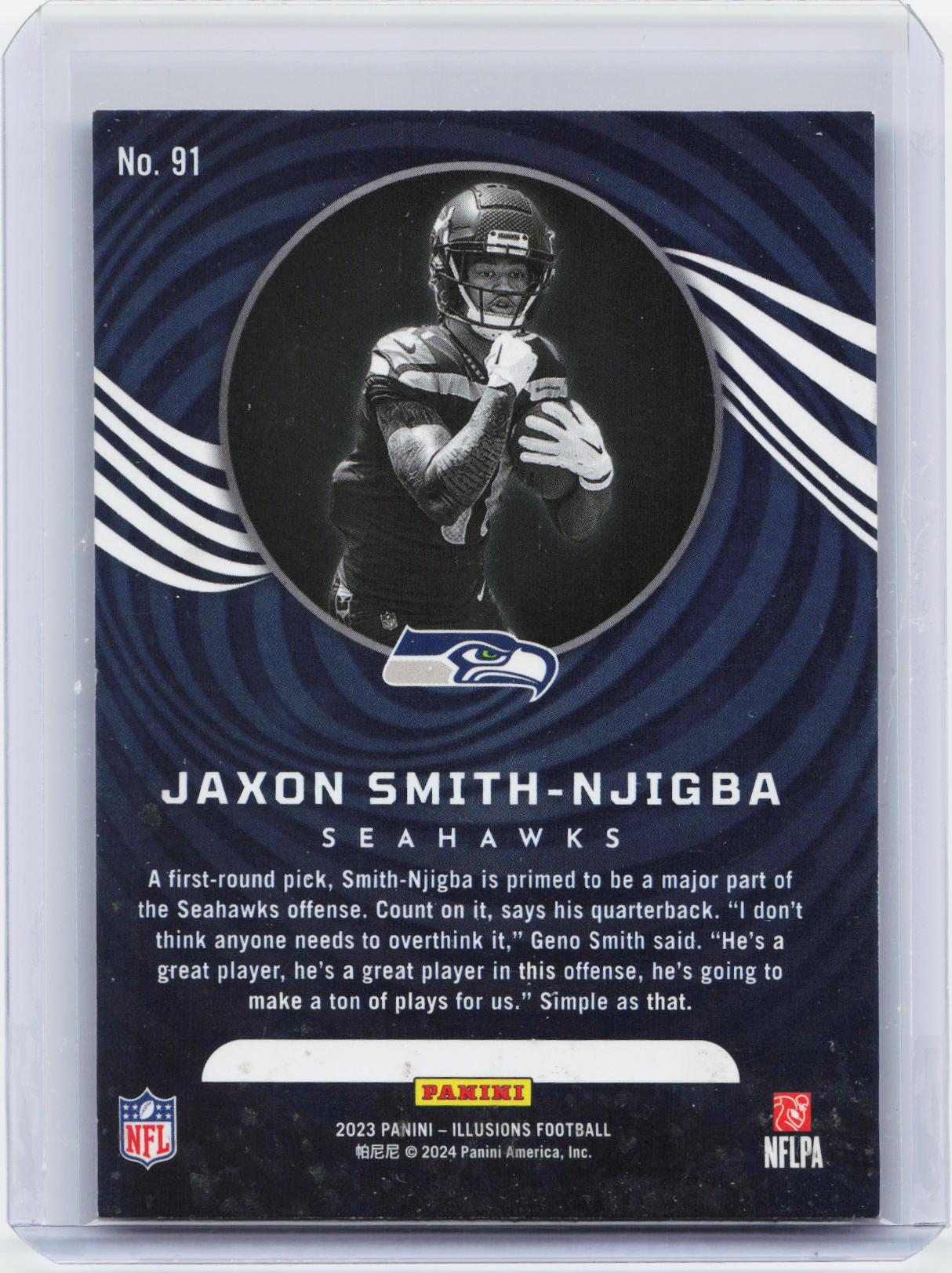 2023 Panini Illusions #91 Jaxon Smith-Njigba Retail