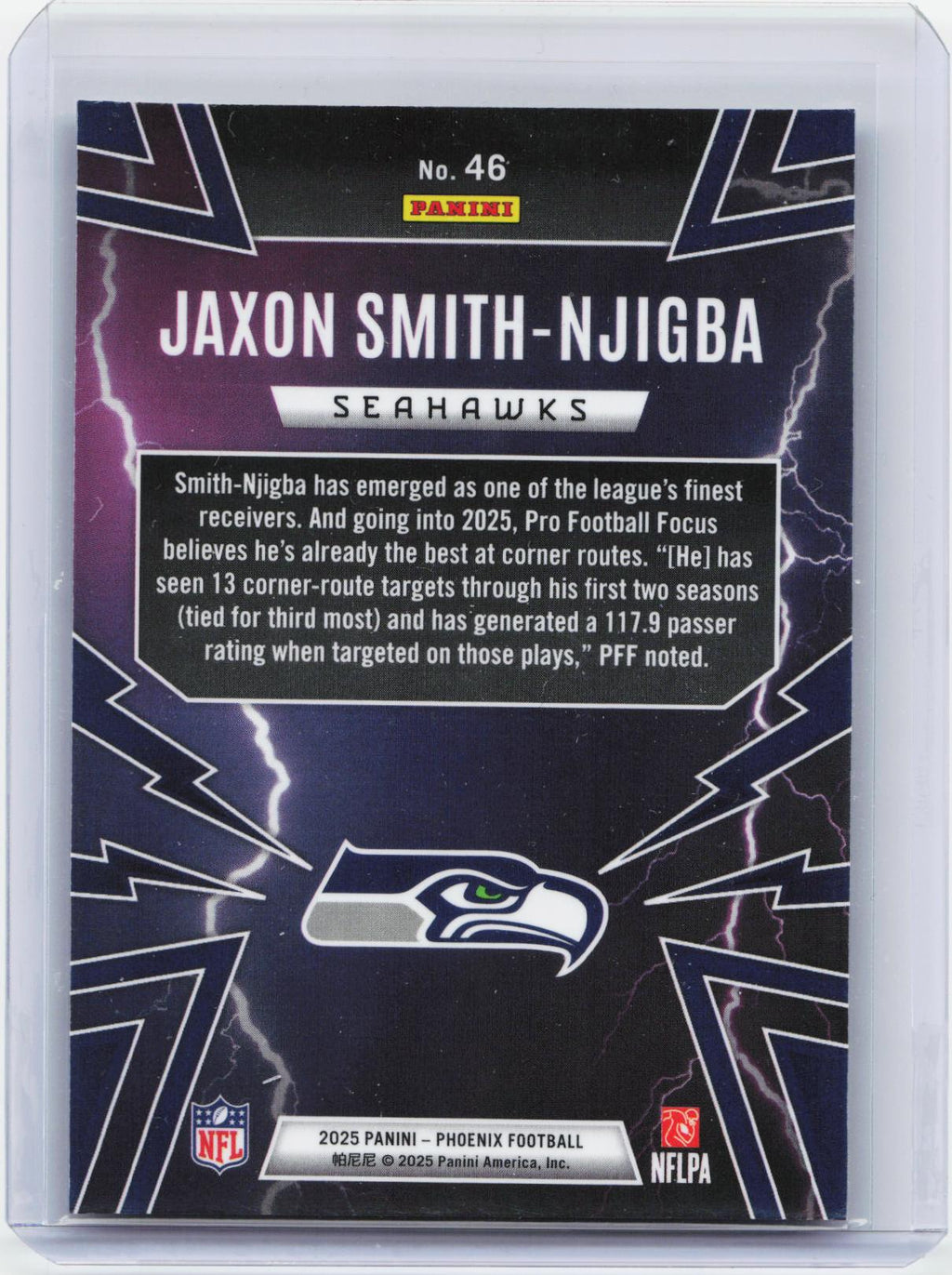 2025 Panini Phoenix #46 Jaxon Smith-Njigba Thunderbirds