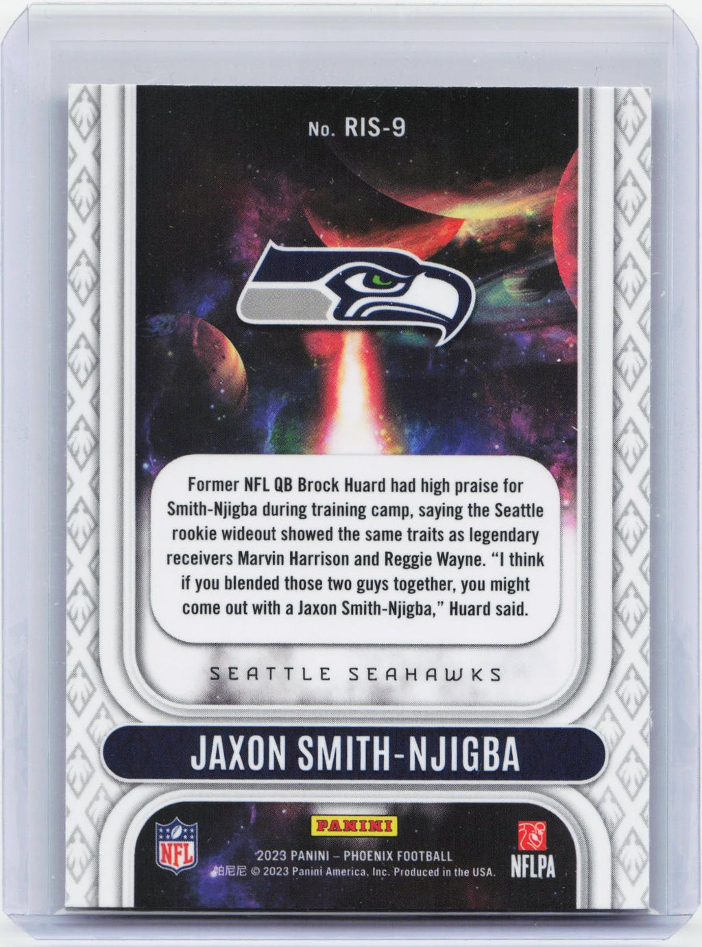 2023 Panini Phoenix #RIS-9 Jaxon Smith-Njigba Rookie Rising