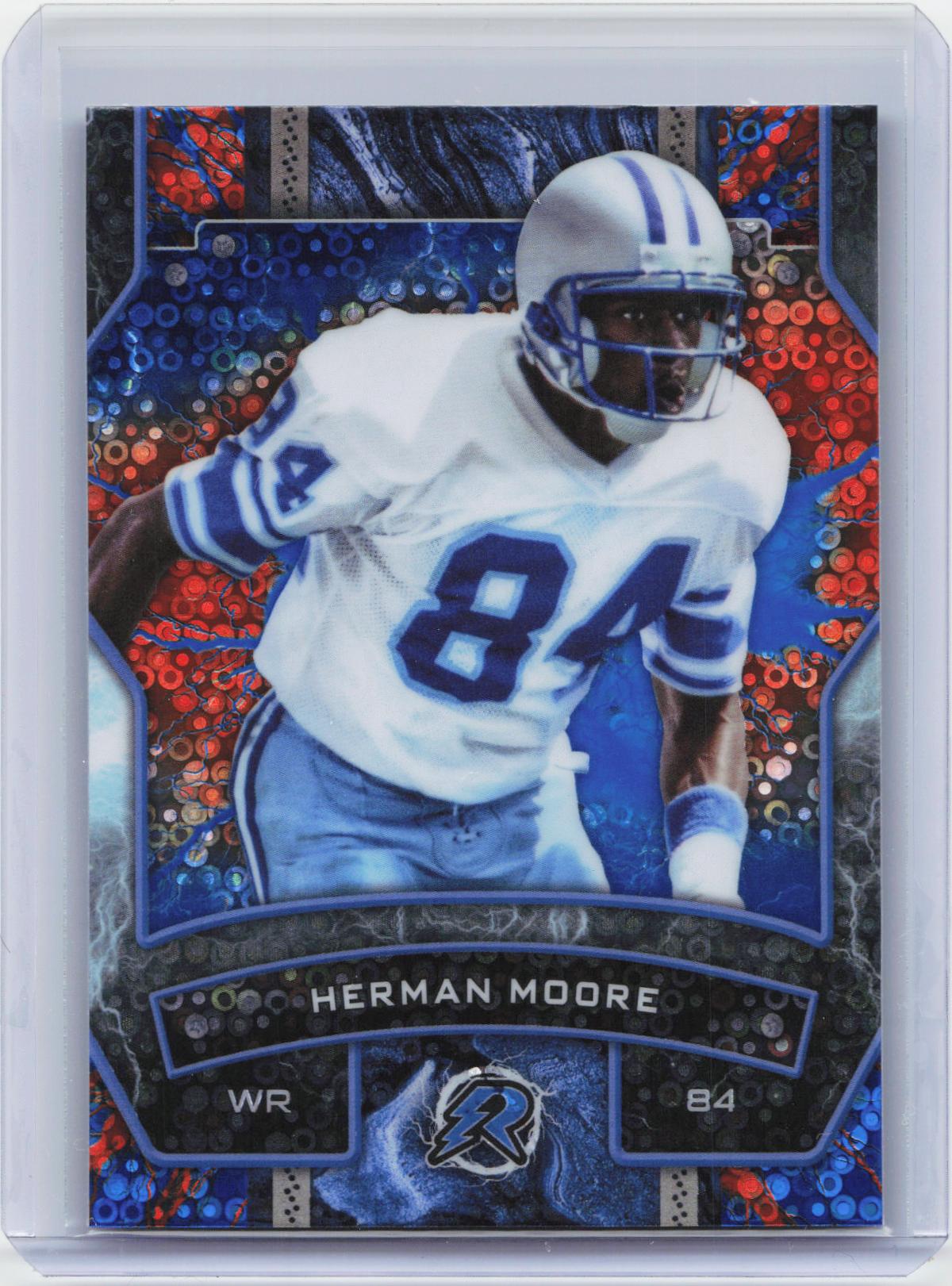 2024 Topps Resurgence - Blue & Orange Spark #35 Herman Moore