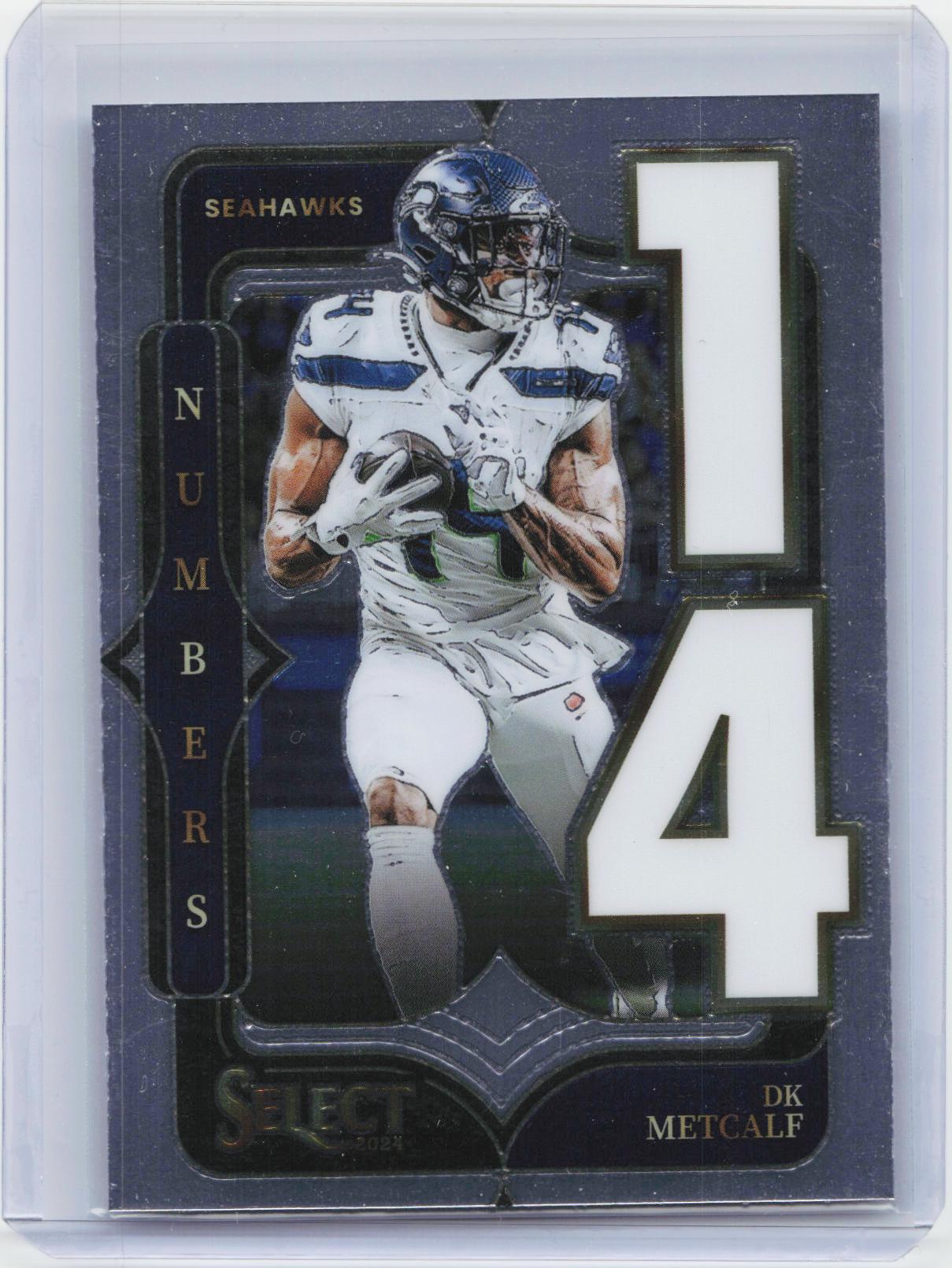 2024 Panini Select #24 DK Metcalf Select Numbers