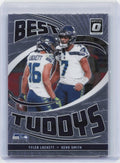 2024 Donruss Optic #19 Geno Smith / Tyler Lockett Best Tuddys