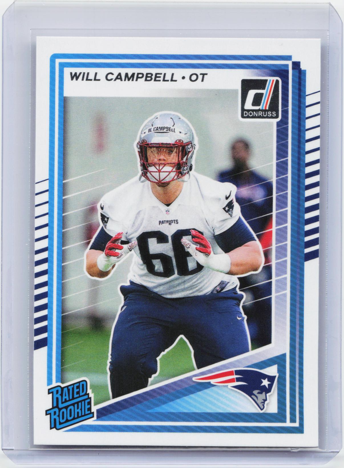2025 Donruss #345 Will Campbell