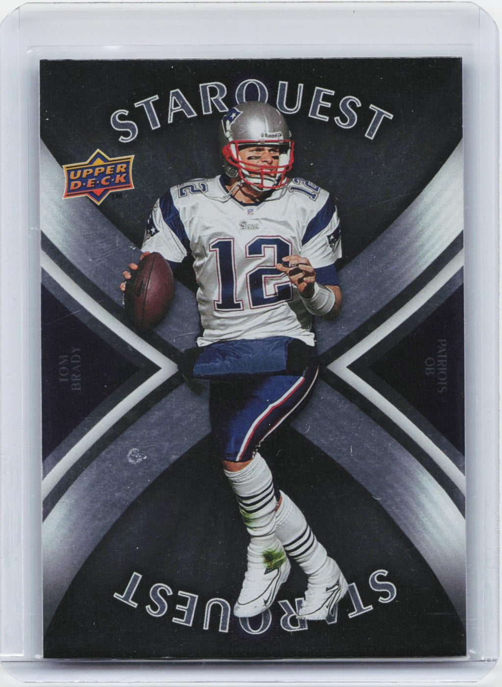 2008 Upper Deck #SQ29 Tom Brady StarQuest Silver Board