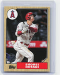 2022 Topps #T87-1 Shohei Ohtani 1987 Topps Baseball 35th Anniversary
