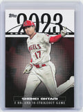 2024 Topps #23GH-13 Shohei Ohtani 2023 Greatest Hits
