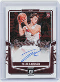 2024-25 Donruss Optic #SS-LLE Pelle Larsson Signature Series