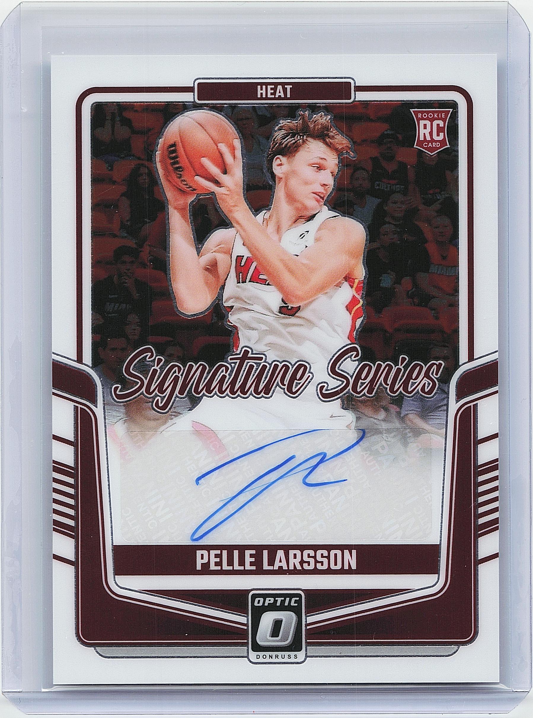 2024-25 Donruss Optic #SS-LLE Pelle Larsson Signature Series