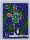 2024-25 Panini Mosaic #196 Jrue Holiday Blue Seismic Mosaic #/149