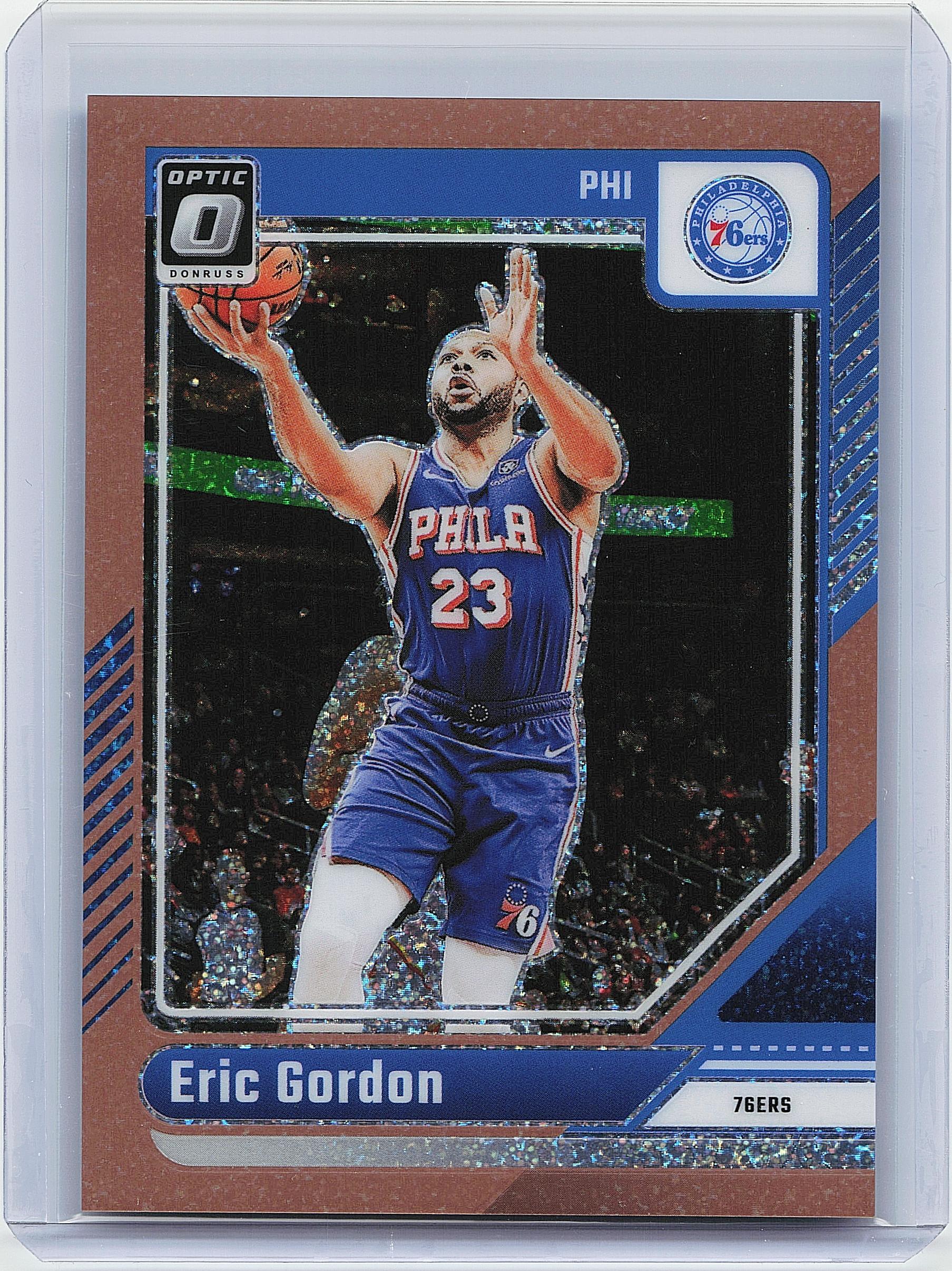 2024-25 Donruss Optic #189 Eric Gordon Copper Glitter #/99