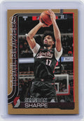 2025-26 Topps #127 Shaedon Sharpe Gold #/2025