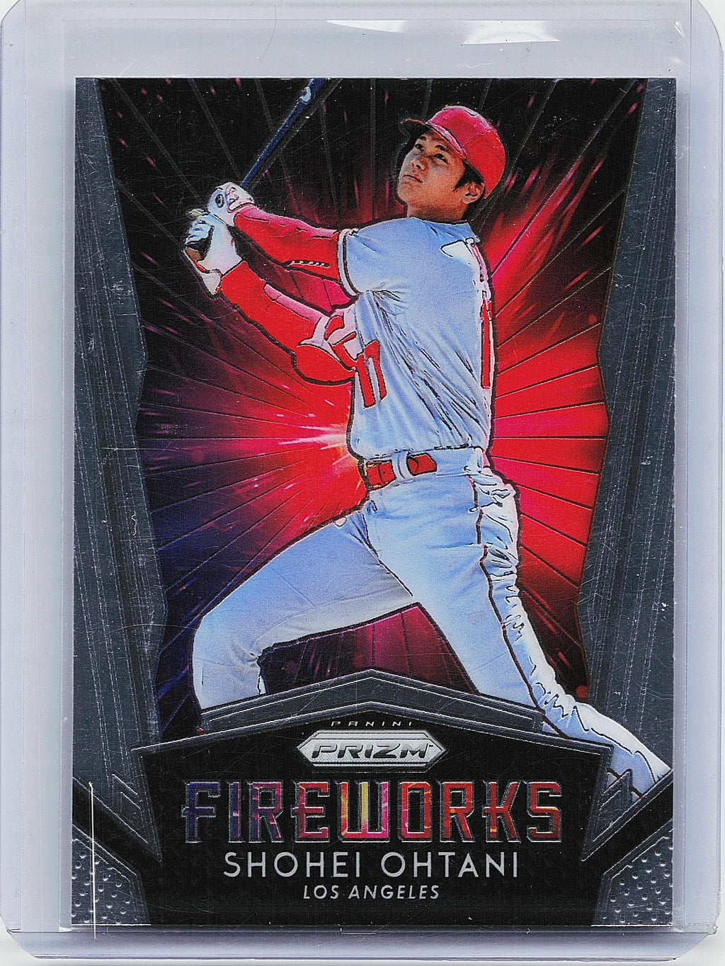 2019 Panini Prizm #F15 Shohei Ohtani Fireworks