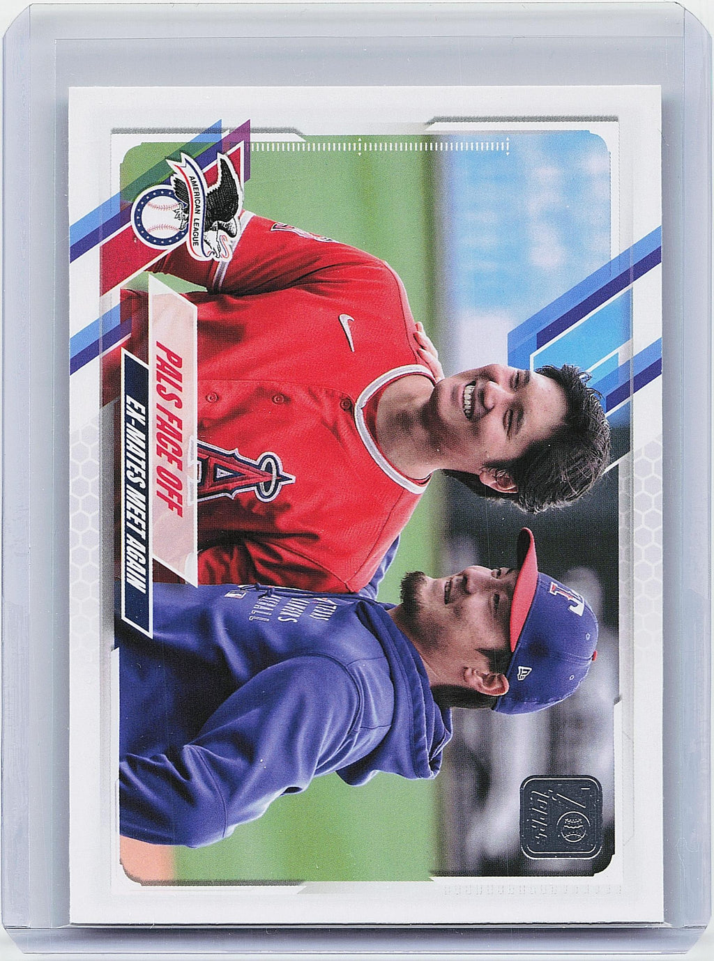 2021 Topps Update #US125 Pals Face Off (Shohei Ohtani / Kohei Arihara) VC