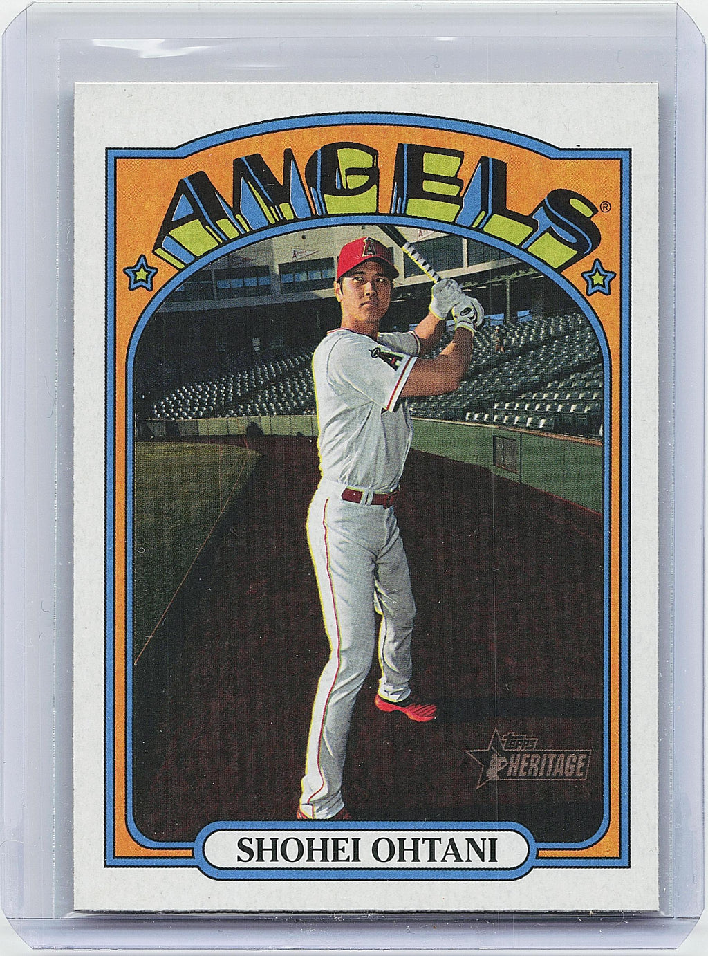 2021 Topps Heritage #245 Shohei Ohtani