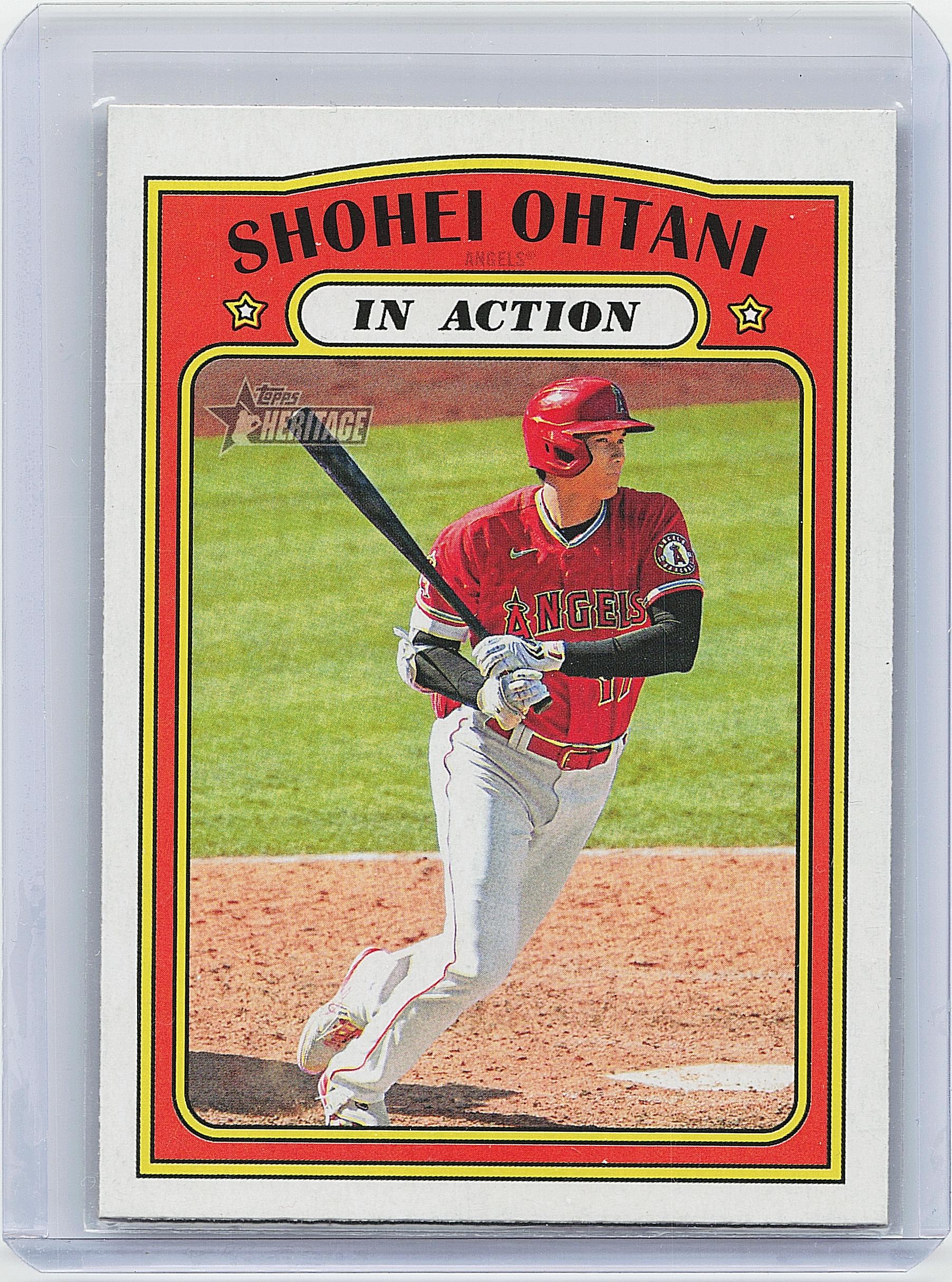 2021 Topps Heritage #246 Shohei Ohtani
