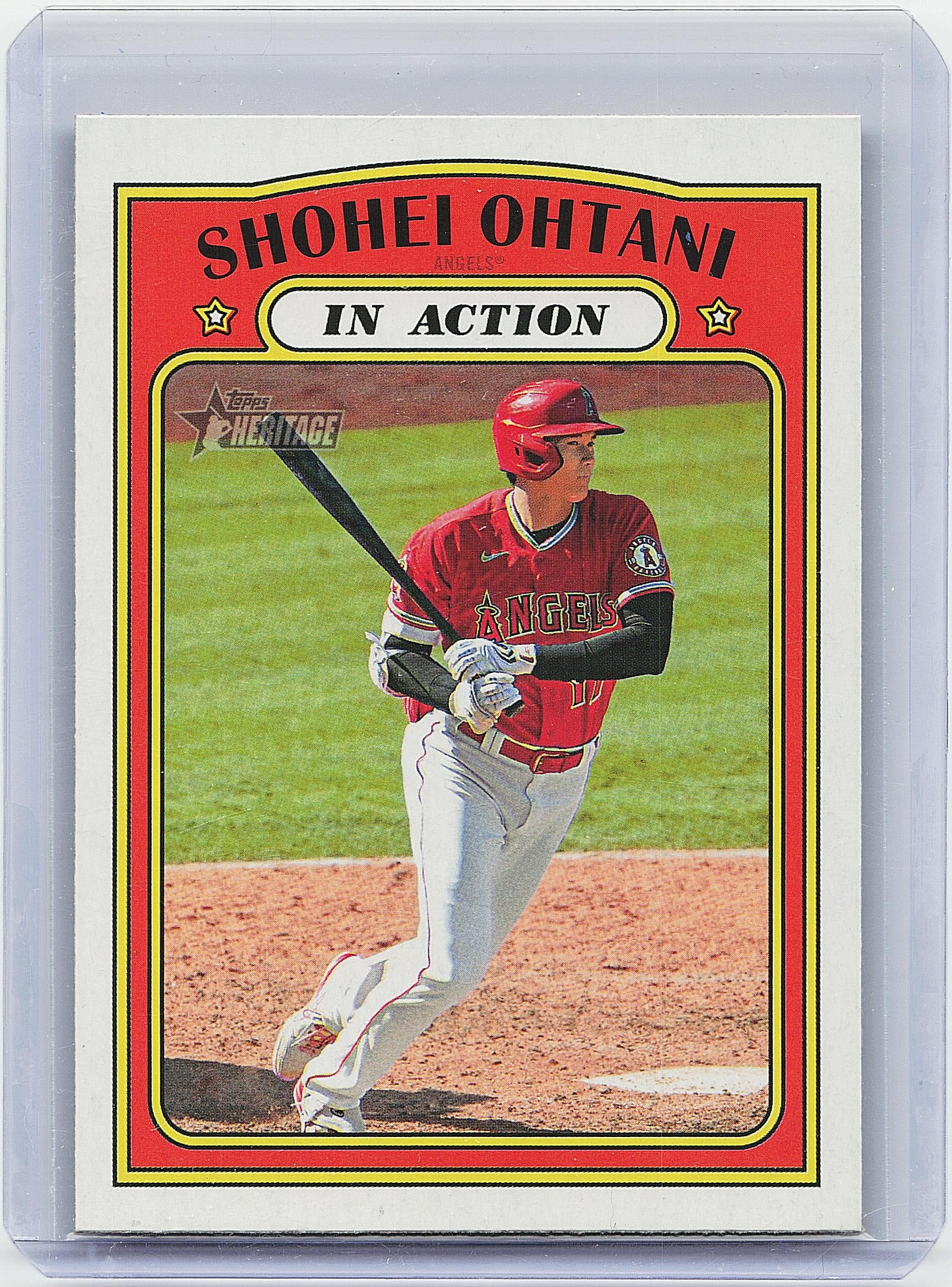 2021 Topps Heritage #246 Shohei Ohtani
