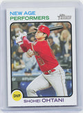 2022 Topps Heritage #NAP-4 Shohei Ohtani New Age Performers