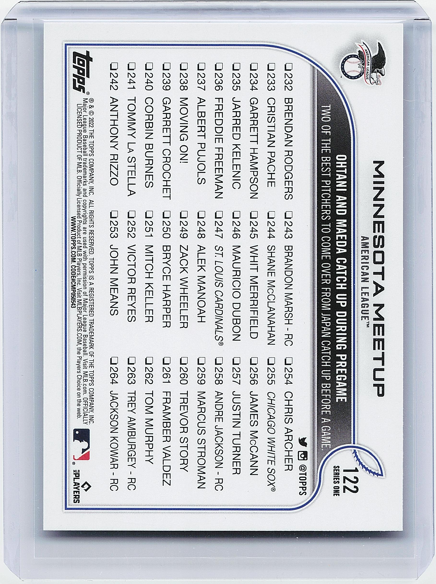 2022 Topps #122 Minnesota Meetup