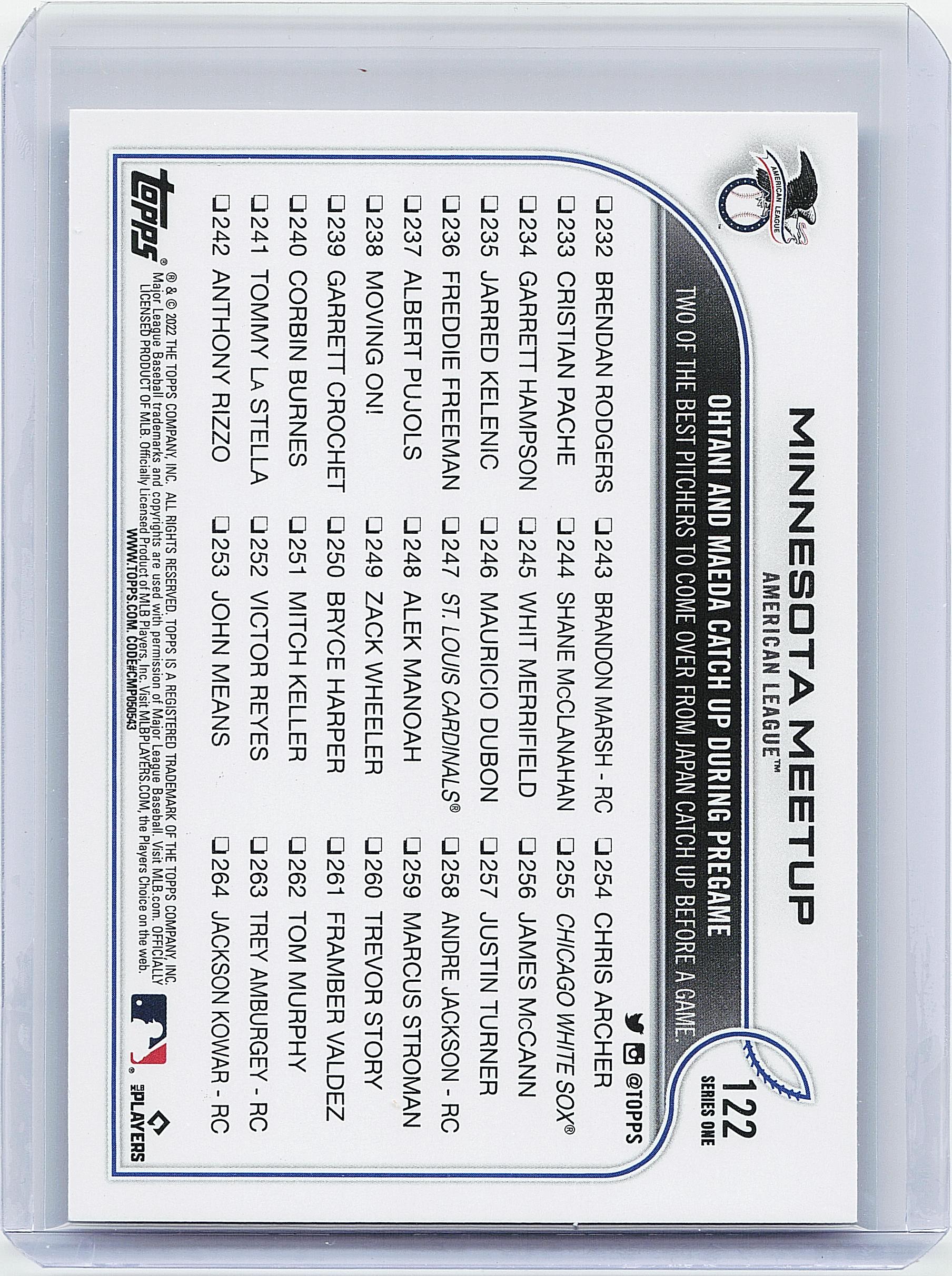 2022 Topps #122 Minnesota Meetup