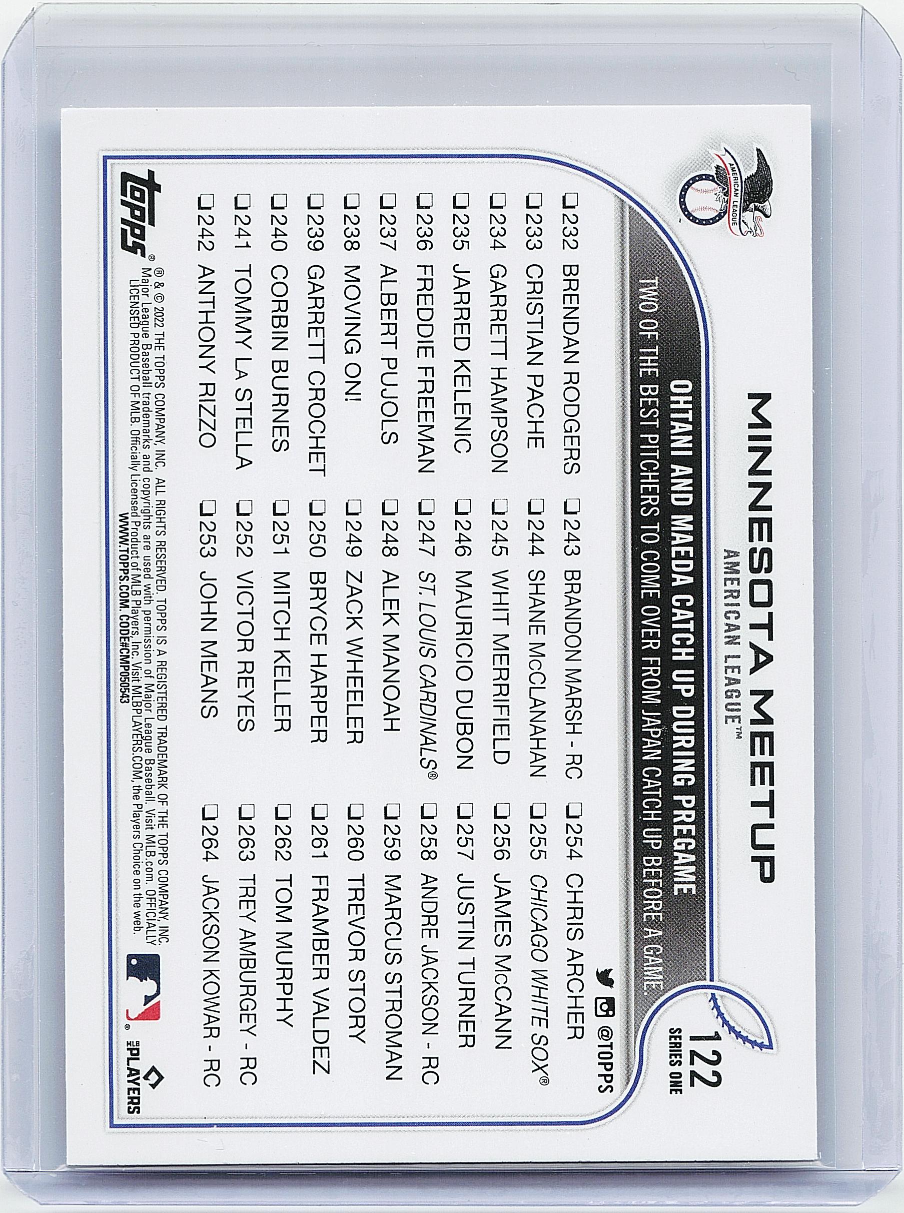 2022 Topps #122 Minnesota Meetup