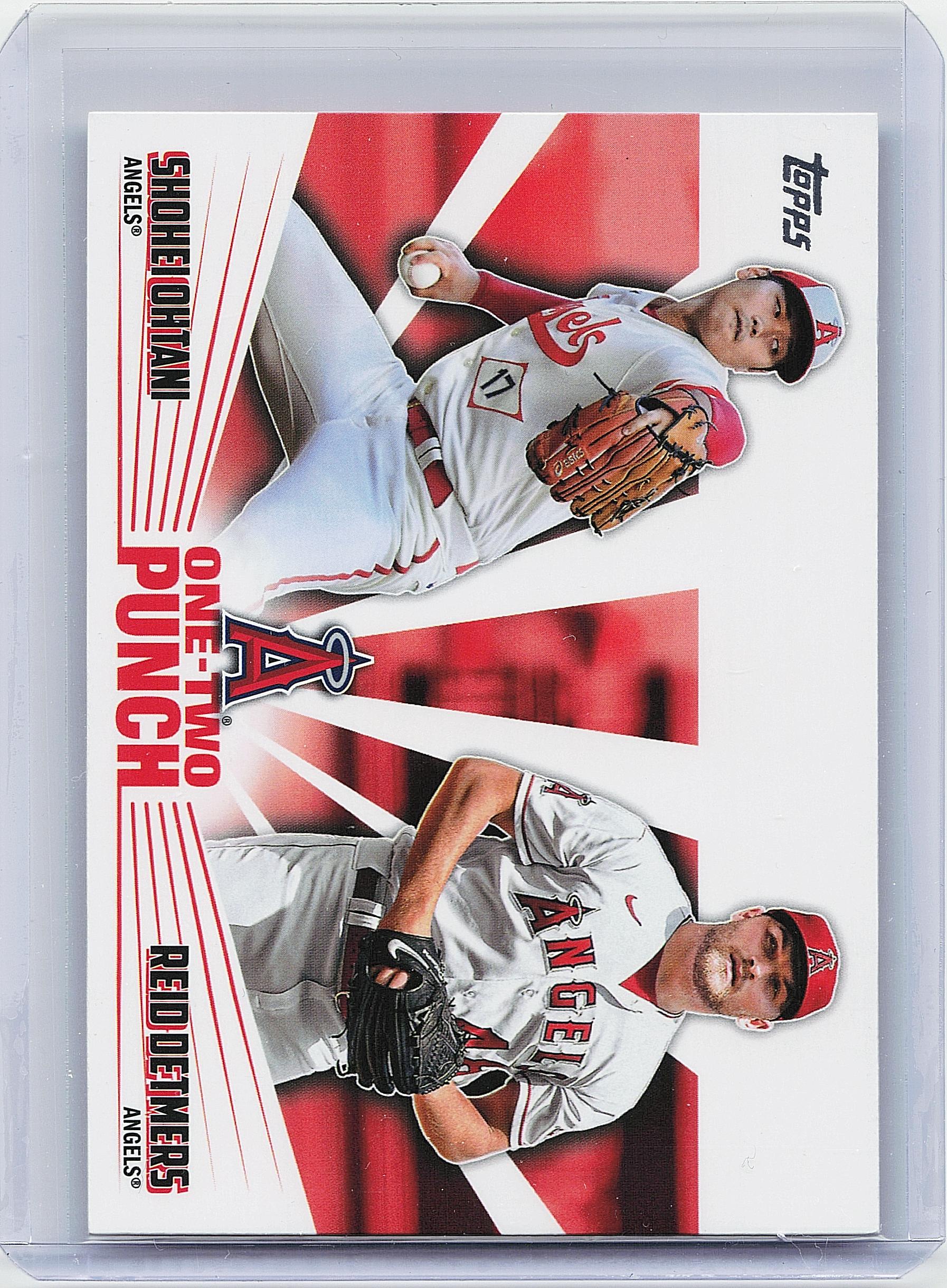 2023 Topps #12P-23 Shohei Ohtani / Reid Detmers One-Two Punch