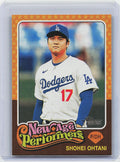 2024 Topps Heritage #NAP-1 Shohei Ohtani New Age Performers