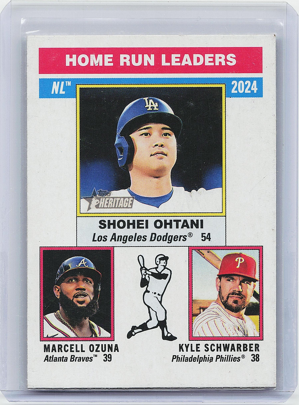 2025 Topps Heritage #195 NL Runs Batted(Machado / Adames / Shohei Ohtani)