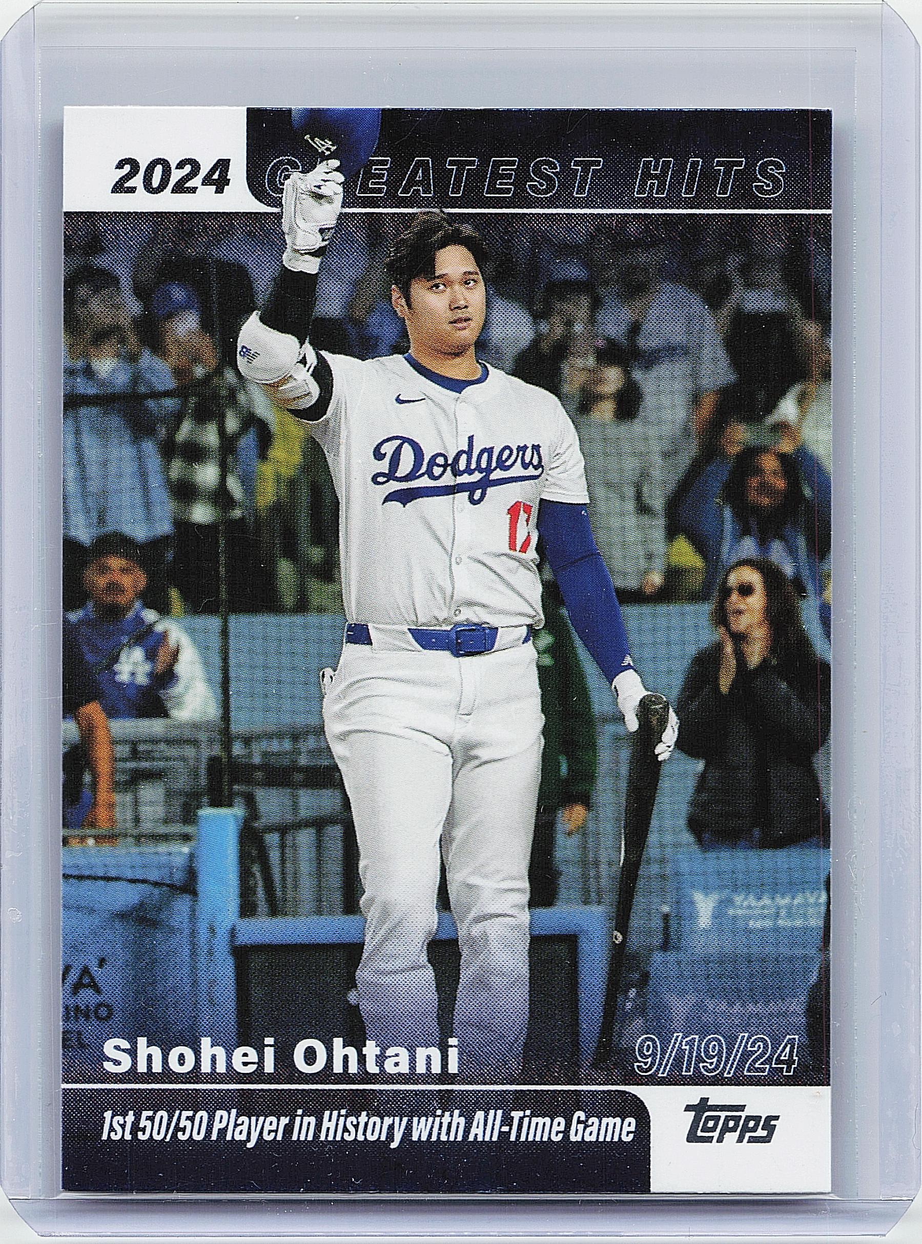 2025 Topps #GH-25 Shohei Ohtani 2024 Greatest Hits