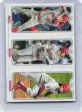 2022 Topps Opening Day #TPC-1A Mike Trout / Shohei Ohtani / Rendon Triple Play