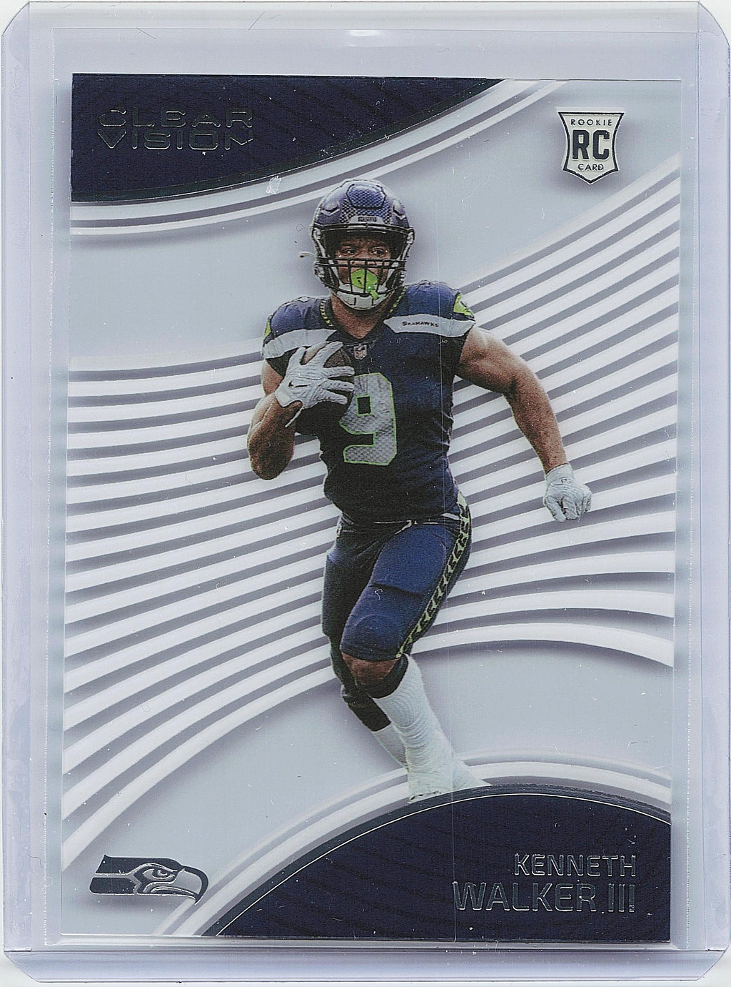 2022 Panini Chronicles #CVR-4 Kenneth Walker III Clear Vision Rookies