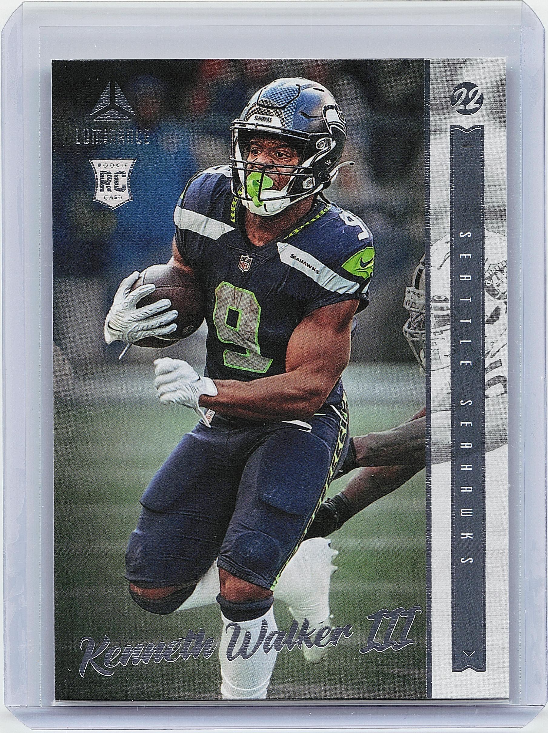 2022 Panini Chronicles #206 Kenneth Walker III Luminance Update Rookies